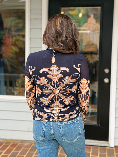 Free People-Jessa Long Sleeve Top