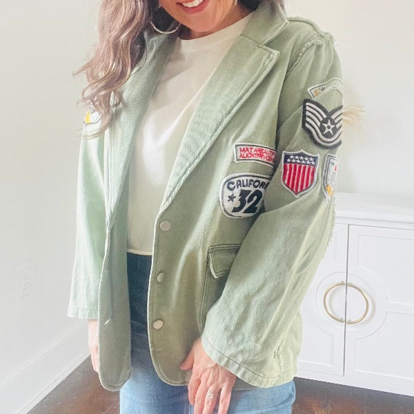 POL Patch Jacket