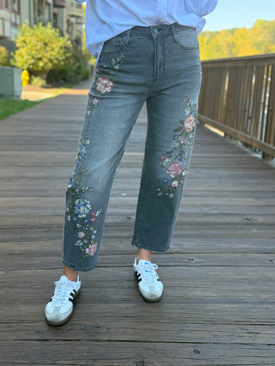 Lucy X Natura  Needlepoint Jean
