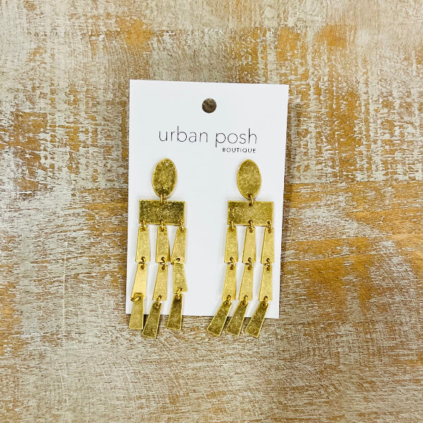 Golden Puppet Earrings