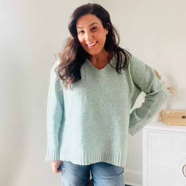 Minty Mint Sweater
