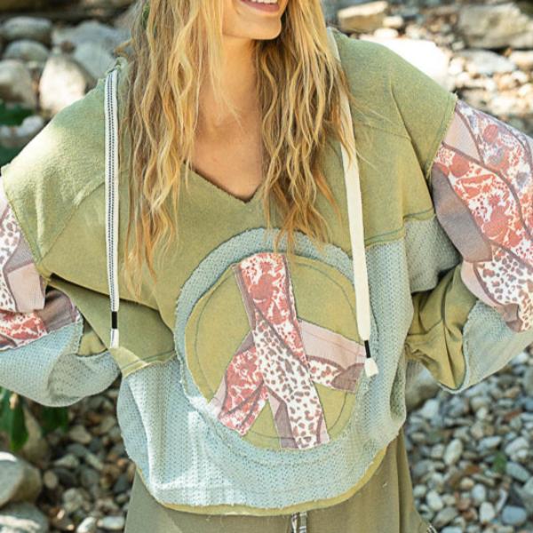 Matcha Peace Pullover