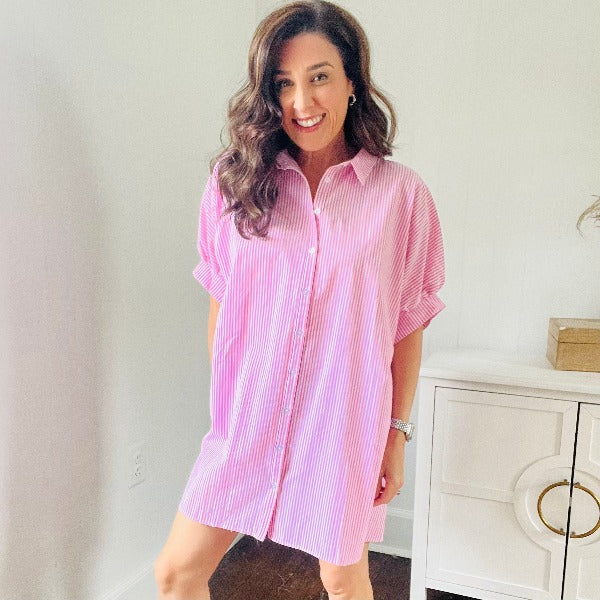 Jackie Shirt Dress