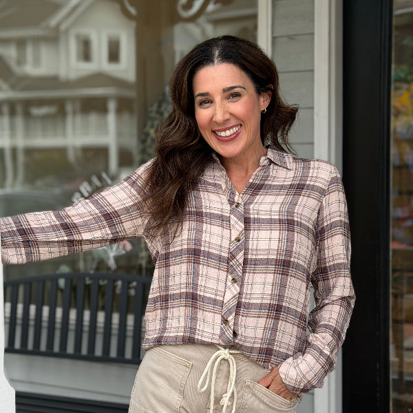 Daphne Button Down Top