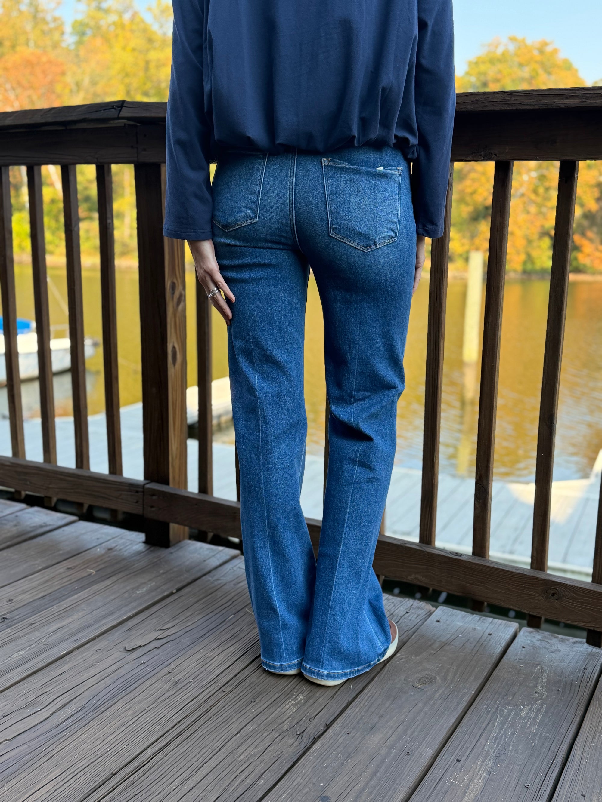 TC High Rise Wide Flare Jean
