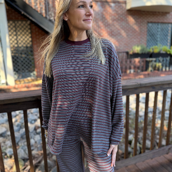 Retro In Stripes Top