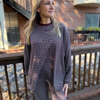 Retro In Stripes Top