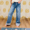 Patch Pocket Cuffed Jeans