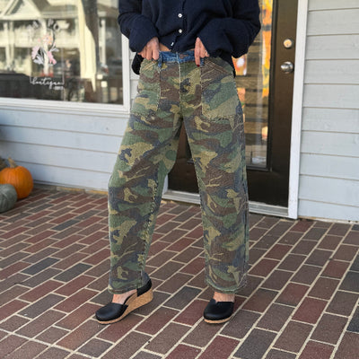 Camo Combo Cropped Barrel