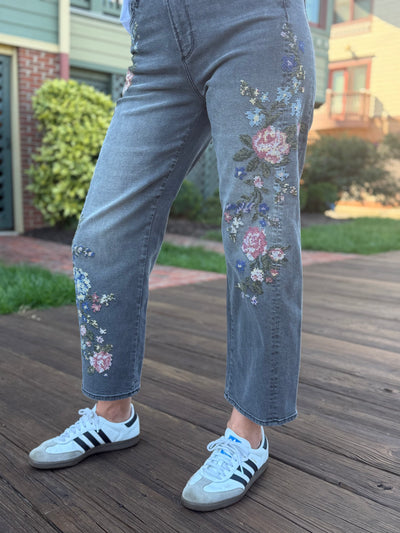 Lucy X Natura  Needlepoint Jean