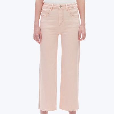 Dogwood Pink-HR Cropped Jean