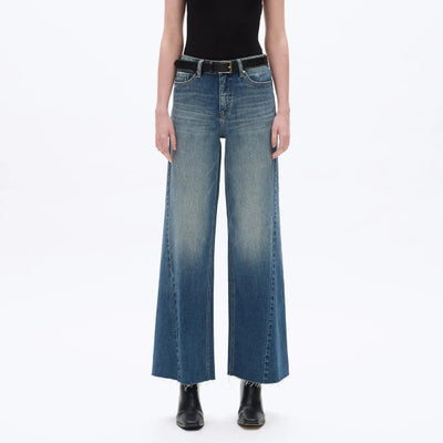 The High Rise Wide Leg Jeans