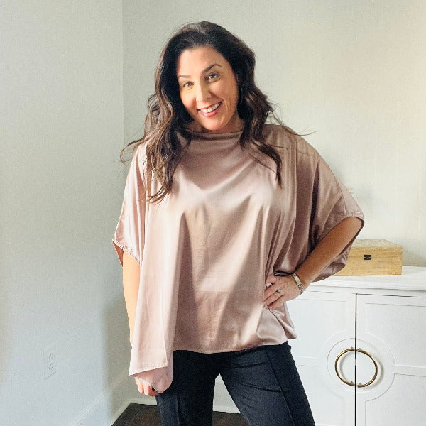 Savor Satin Top