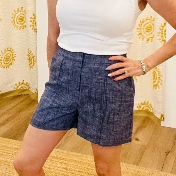 MidTown Chic Denim Short