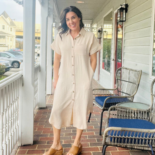 Amelie Shirt Dress