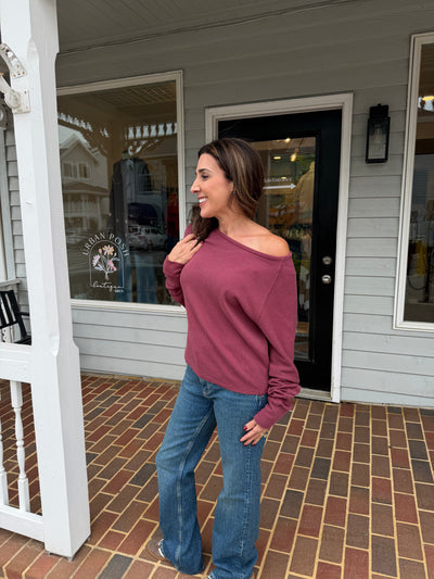 Free People- Jess Long Sleeve Top