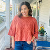 Braided Path Knit Sweater