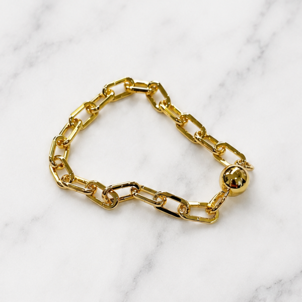 Magnetic Link Bracelet-SMALL RECTANGLE