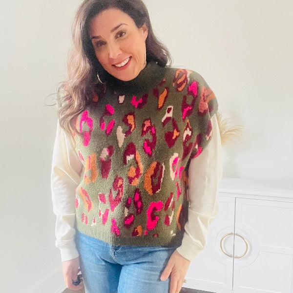 Olive Animal Magnetism Vest