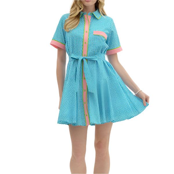 Georgia In Geo Dress