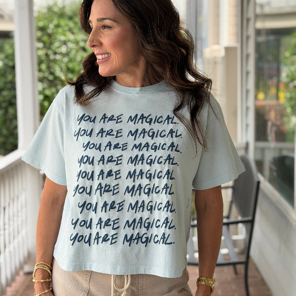 You Are Magical Crop Tee