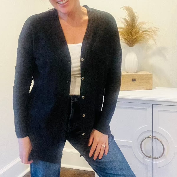 Light Waffles Cardi