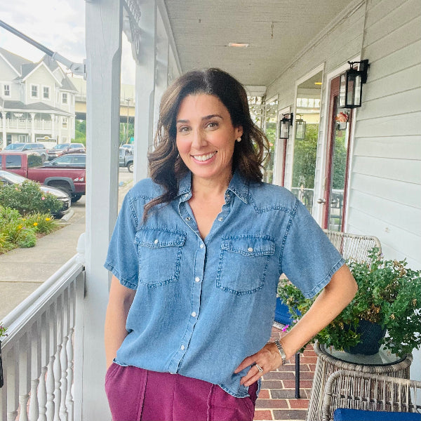 Daydreams and Denim Button Up