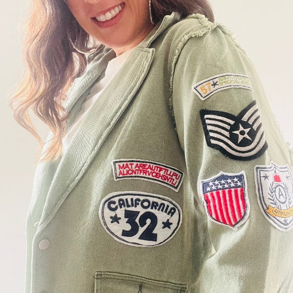 POL Patch Jacket