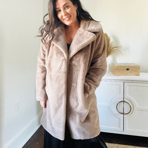 Jewel Fur Coat