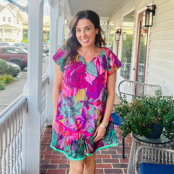 Tropical Bloom Dress