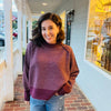 Cozy Grid Knit Top