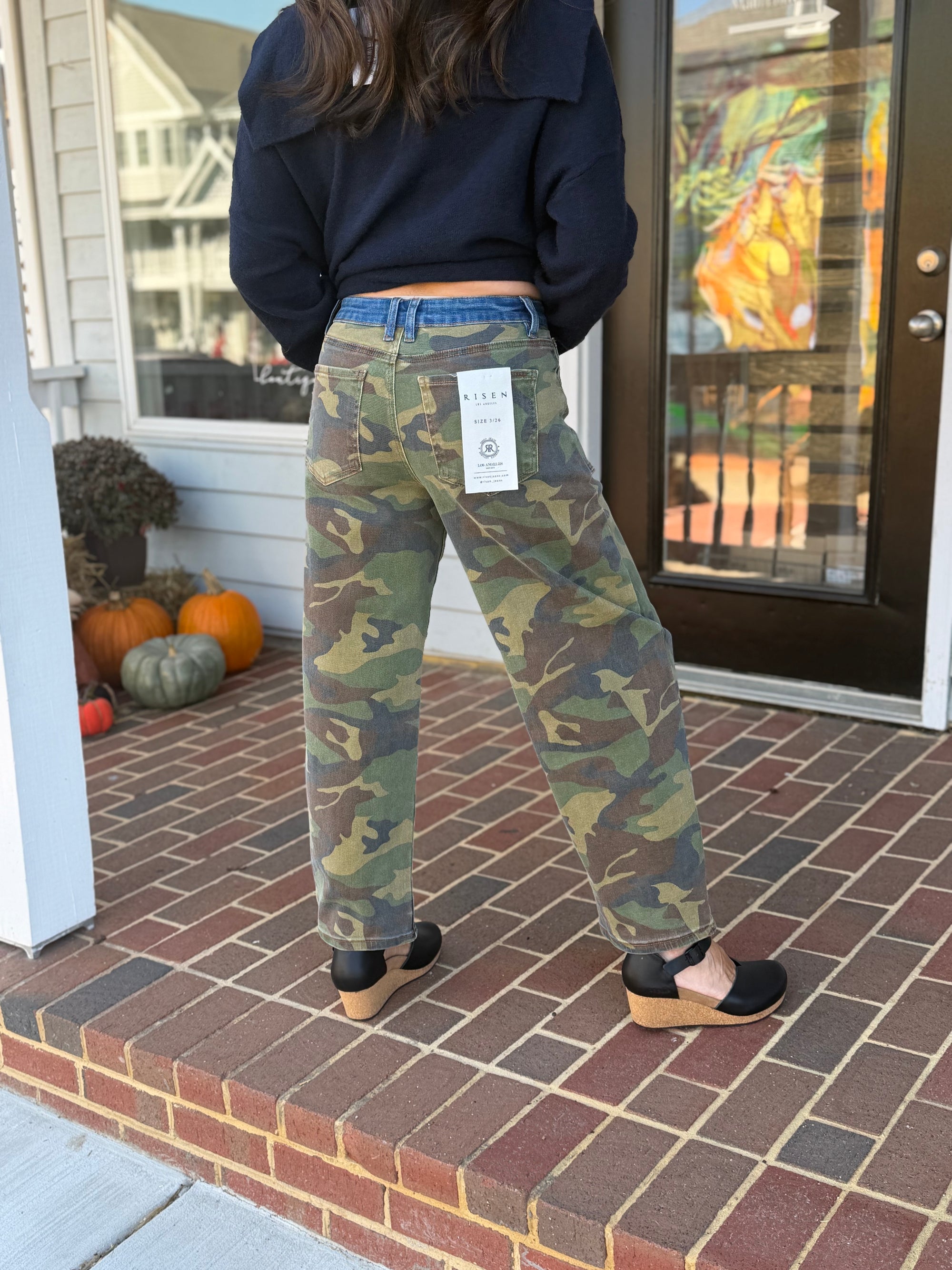 Camo Combo Cropped Barrel