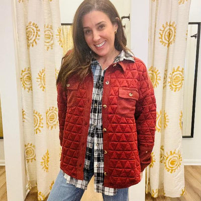 Lara Quilted Shacket