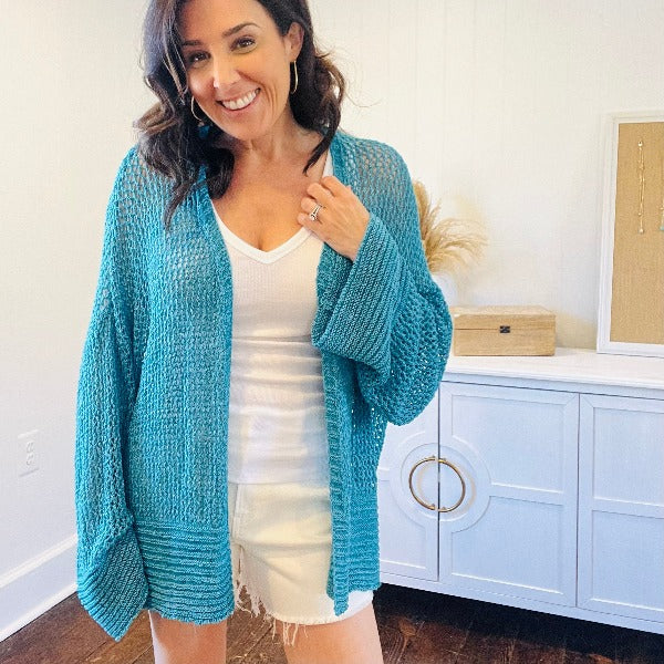 Crochet Kimono Cardigan