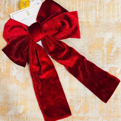 Velvet Hair Bows