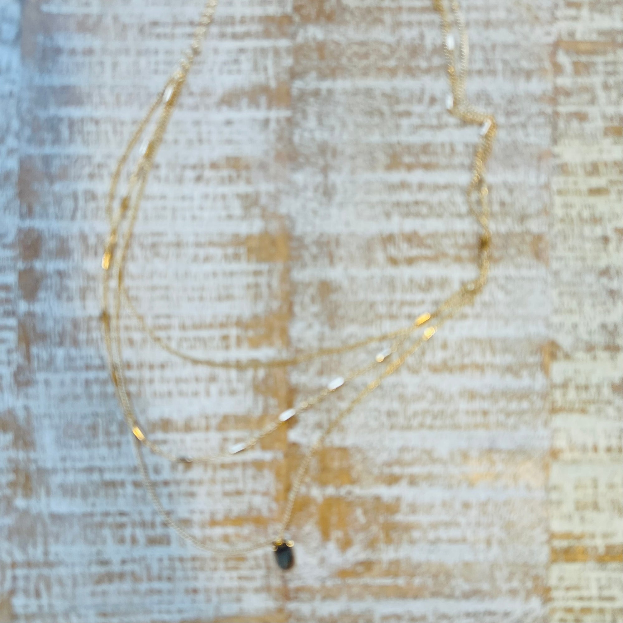 Triple Strand Necklace