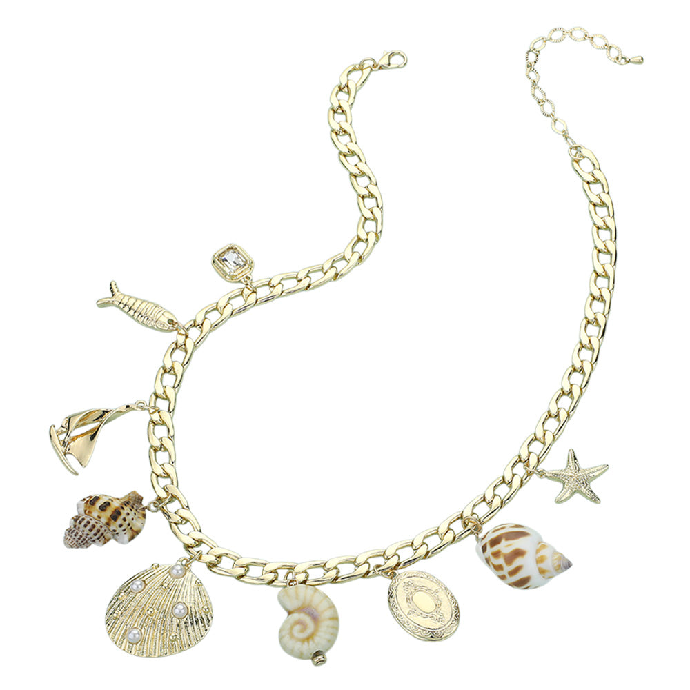 Barefoot in Bali Charm Necklace