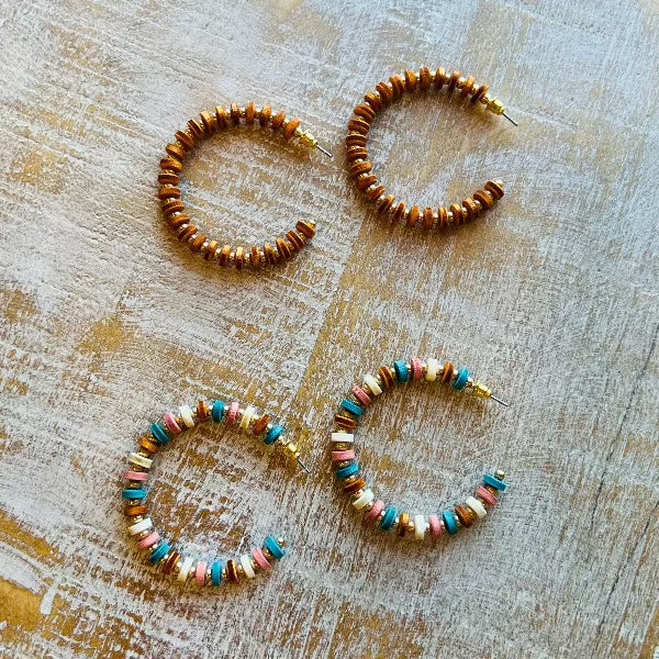 Wooden Wonder Earrings