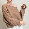 Modern Open Knit Sweater