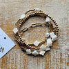 Pearl Clover Bracelet Stack