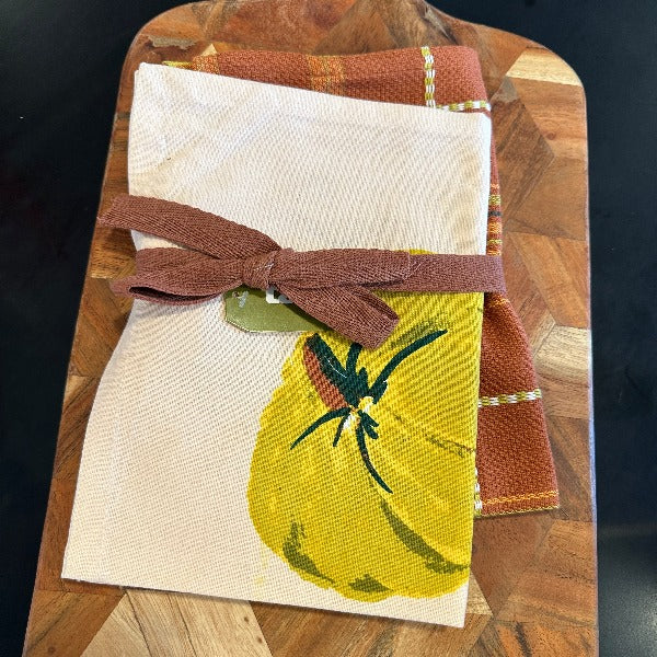 Pumpkin Dish Towel Set