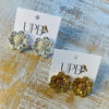 Flower Figure Post Earrings