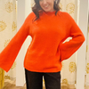 Bright Orange Sweater