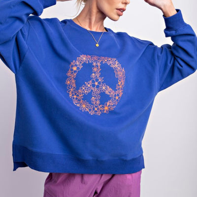 Peace Sign Pullover