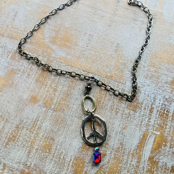 Peace Be With You Necklace