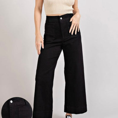 Oh Crop-Wide Leg Pants