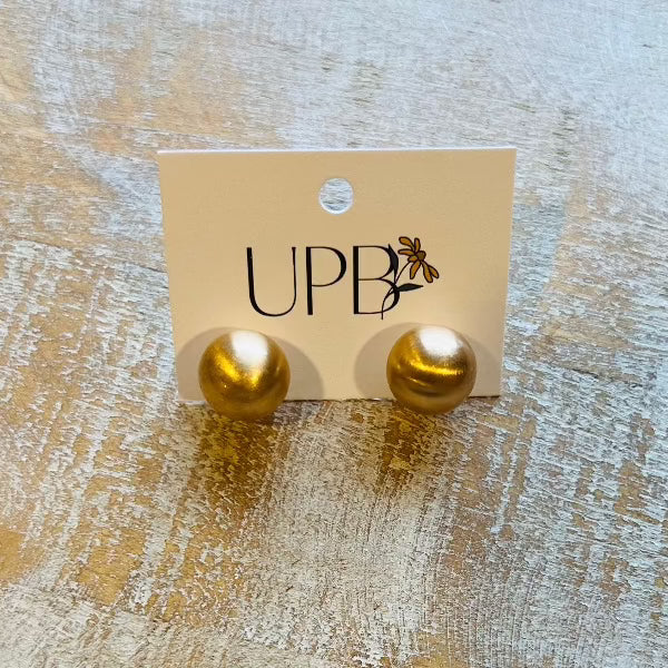 UpStyle Ball Post Earring