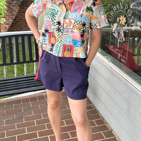 Deep Ocean Trouser Short