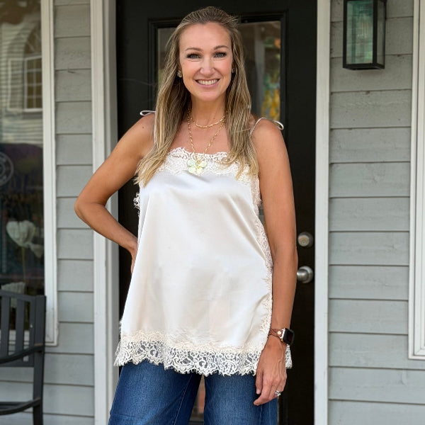 Brunch & Lace Top