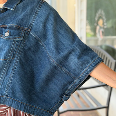 The Denim Poncho